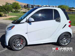 smart fortwo Front Caliper Covers - 451 model 